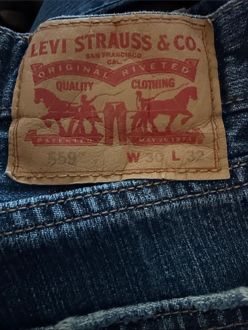 Levi's Men's Relaxed Straight Jeans - Dark Indigo